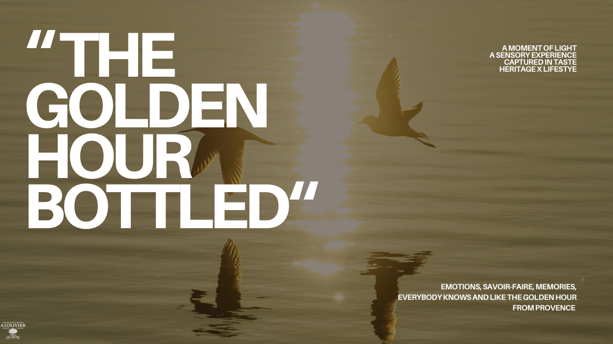 The golden hour bottled — complete co-branding concept